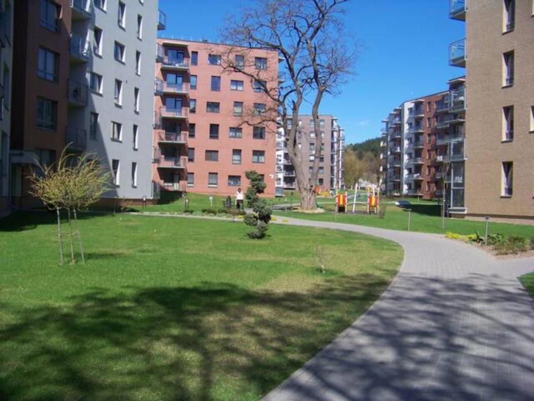 Close To Panorama Center Apartment Self Check-In Garage Free Вильнюс Экстерьер фото
